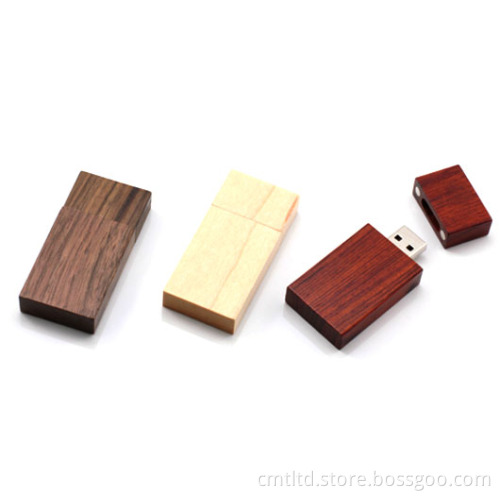 Wood USB Flash Drive, Maple USB Memory Disk (CMT-WD004)